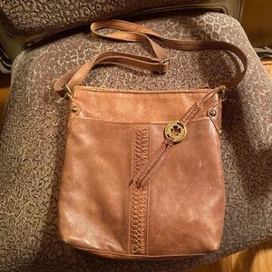 Lucky Brand leather bag. Good used condition